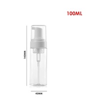100 Ml-30/60/100/150 Ml Şeffaf Köpük Şişe Sıvı Sabun Şanti Köpük Noktaları Şişeleme Şampuan Losyon Duş Jeli Köpük Pompası Şişeleri