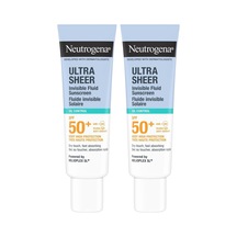 Ultra Sheer Oil Control Fluid Spf50+ Yüz Güneş Koruyucu 50 Ml 2 Paketi 0