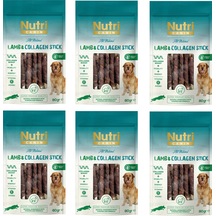 Nutri Canin Kuzu Eti Sargılı Kolajen Çubuk Tahılsız Köpek Et Ödülü 80 G X 6 Adet