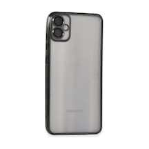 Samsung Galaxy A05 Uyumlu Kılıf Lensli Silikon - Siyah