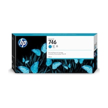 Hp 746 Cyan Mavi 300 Ml Plotter Kartuşu P2v80a Kdo
