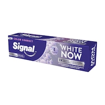 Signal White Now Color Correct Diş Macunu 75 Ml - 4 Yıllık Sararmayı Giderir 4'li Avantaj Paket Tarı
