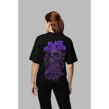 Sevbano Black Sabbath Müzik Grubu Baskılı Unisex Oversize Tasarım Tişört Siyah