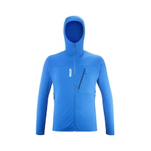 Millet Seneca Fl Hd Erkek Kapşonlu Polar Ceket Tam Fermuar Mıv10336 N3170 Mavi