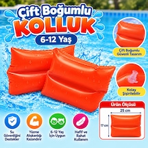 Bezos Boğumlu Kırmızı Kolluk 25x17 Cm 6-12 Yaş Nxrlvng