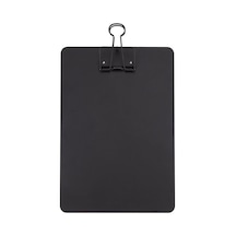 Kayigo Tiny Alüminyum A4 Clipboard Siyah