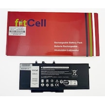 Fitcell Dell Uyumlu  Mt31p 0mt31p 4 Hücreli , Gd1jp 0gd1jp 4 Hücreli , Latitude E5580 Notebook Bataryası