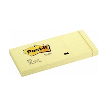 3M Post-It 38x51 MM 3'lü Not Kağıdı 653