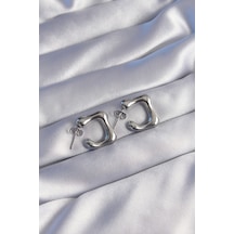 Ezoconcept 316l Çelik Gümüş Renk Minimal Bubble Küpe Çok Renkli