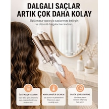 Bukle Saç Maşası Kolay Kullanım, Sağlıklı Bukleler Yüksek Isılı Yeni Nesil