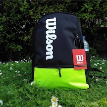 Shopiolog Wilson Fosfor Yeşili Sırt Çantası Unisex Çift Gözlü Çanta Yeşil