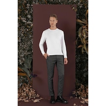 Efor P 1138 Slim Fit Siyah Klasik Pantolon Siyah