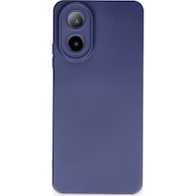 Uryport Oppo A38 Kılıf Nano İçi Kadife Silikon - Lacivert