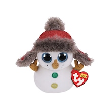 Ty Beani Boos Kardan Adam Peluş 15 Cm Beyaz