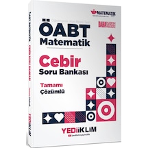 Yediiklim Öabt Matematik Öğretmenliği Cebir Tamamı Çözümlü Soru Bankası