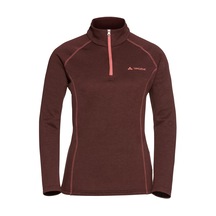 Vaude Altiplano Halfzip Kadın Polar 40704 Beyaz - Bordo Vaude Altiplano Halfzip Kadın Polar 40704 Beyaz - Bordo
