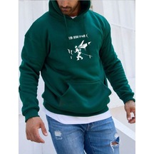 Altamira Erkek Linkin Park Baskılı Kapüşonlu Sweatshirt 001