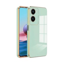 Vivo Y18 Kılıf Volet Silikon - Açık Yeşil -