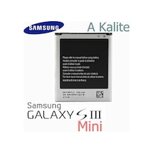 Samsung Uyumlu Galaxy S3 Mini İ8190 Batarya 1500Mah Eb-L1M7Flu Eb-F1M7Fl