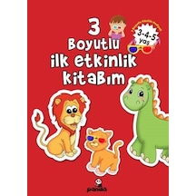 3 Boyutlu İlk Etkinlik Kitabım 3-4-5 Yaş - Afife Çoruk - Panda