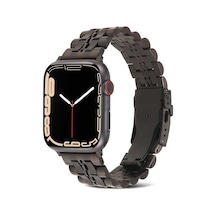 Effox Watch 44mm Uyumlu Krd-54 Metal Kordon-siyah