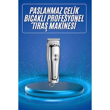 3 Taraklı Saç Sakal Düzeltici Traş Makinesi Seti Paslanmaz Çelik Diğer