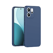 Oppo Reno 14f 5g Kılıf Yumuşak Silikon Kamera Korumalı Lansman Cherena Lacivert