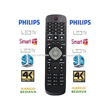 Philips Uyumlu 40Pfk5500 Led Tv  Kumandası