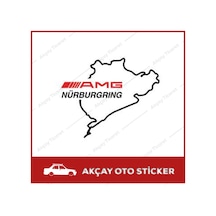Amg Nürburgring Sticker Amg Sticker Nürburgring Araba Sticker