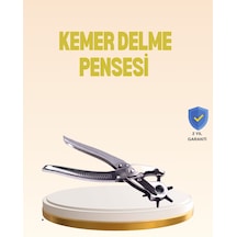 Profesyonel Deri Delme Pensesi Döner Başlıklı Kemer Delici 6 Fonksiyonlu - Lisinya Çok Renkli