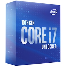Intel i7 10700K BX8070110700K 3.80 GHz 16 MB FCLGA1200 İşlemci