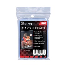 - 100 Adet Yumuşak Kart Kılıfı 2-5/8" X 3-5/8" - Değerli Spor Kartlarınızı, Oyun Kartlarınızı V