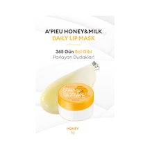 Bal Ve Süt Özlü Besleyici Ve Nemlendirici Dudak Maskesi A'pıeu Honey & Milk Daily Lip Mask Honey 23889464