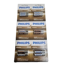 Philips Power Alkalin 12li Aaa İnce Pil Lr03p12w10