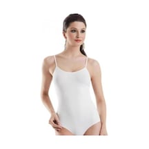 Likralı İp Askılı Body 4061 - Siyah
