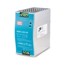 NDR-240-48 48Vdc 5.0 Amp DIN Rail Meanwell Güç Kaynağı