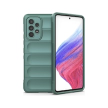 Galaxy A53 5g Kılıf Optimum Silikon - Koyu Yeşil