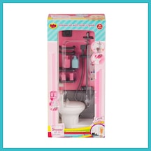 Bezos 02379 Klozetli Banyo Oyun Seti -oydaş Oyuncak Dfnbez