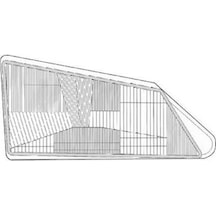 Dacia Solenza Sağ Far Camı C11245