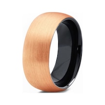Chavin Bayan Erkek Eskitilmiş Gold Tungsten Yüzük Dm82