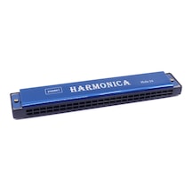 Harmonica Büyük Boy Mızıka Mavi
