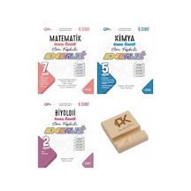Palme 9. Sınıf Enerji Matematik Kimya Ve Biyoloji Konu Özetli Soru Fasikülleri 3lü Set + Telefon Standı