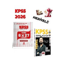 2026 Kpss Tarih 22 + 6 Deneme Seti 2 Kitap Bigelio Ve Yargı Yayın