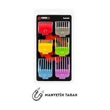 Powertec 6'lı Manyetik Makine Tarağı Seti