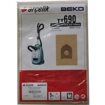 Tt 690 Elektrikli Süpürge Toz Torbası 5 Adet