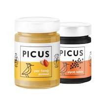 Picus Fıstık Ezmesi 300 G + Siyah Tahin 210 G