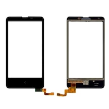Nokia Lumia X Dokunmatik Lens Ön Cam - Siyah (534268793)