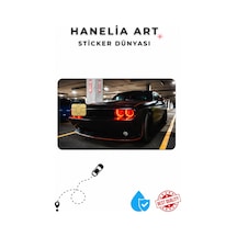 Siyah Spor Araba Temalı Kart Sticker Çipli Kart Kaplama Dekoratif Kart Tasarımı Çok Renkli