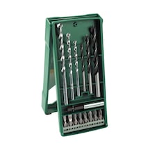 Bosch - X-line 15 Parça Ahşap, Beton Matkap Ucu Ve Vidalama Seti 2607019579