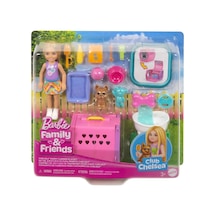 Barbie Jdf89 Chelsea Köpekçiğin Taşıma Çantası Oyun Seti
